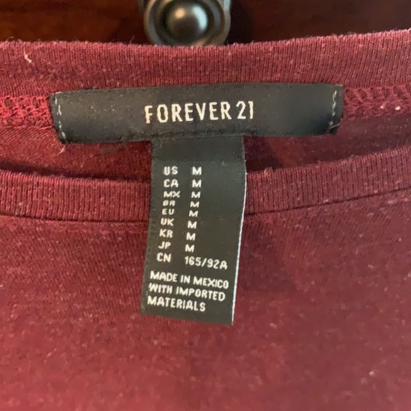 Maroon Top - Picture 3 of 3